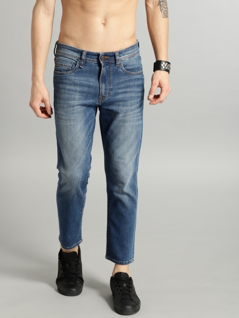 

Roadster Men Blue Skinny Fit Mid-Rise Clean Look Stretchable Jeans