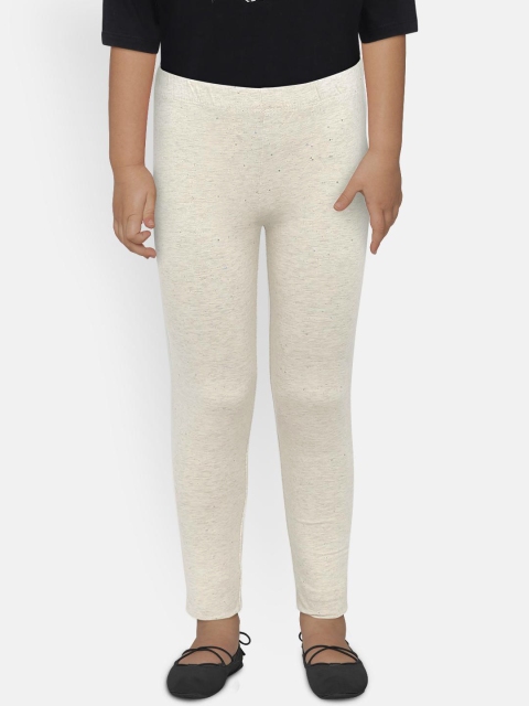 

GAP Girls' Off-White Sparkle Leggings in Stretch Jersey