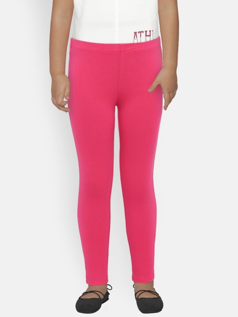 

GAP Girls' Pink Leggings in Stretch Jersey