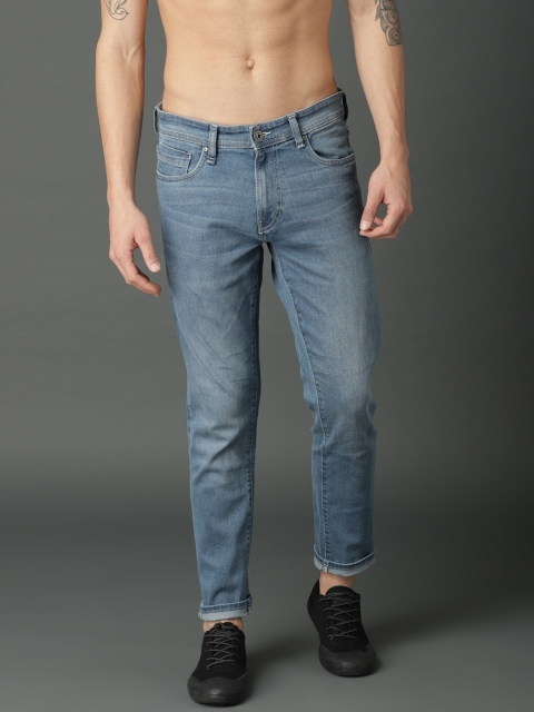 

Roadster Men Blue Skinny Fit Mid-Rise Clean Look Stretchable Jeans