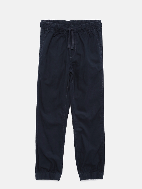 

GAP Boys' Navy Blue Canvas Joggers