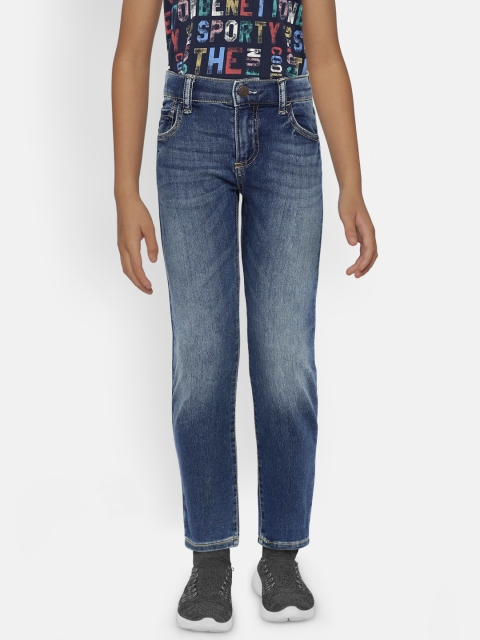 

GAP Boys' Superdenim Regular Fit Jeans with Fantastiflex, Blue