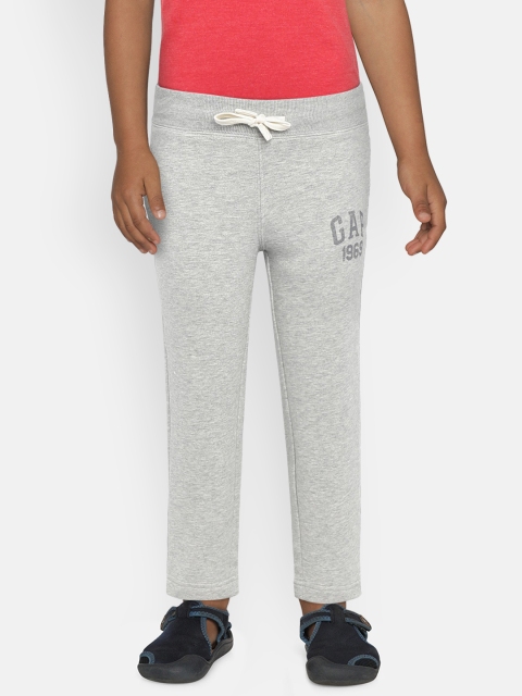 

GAP Boys' Grey Logo Pants in Fleece