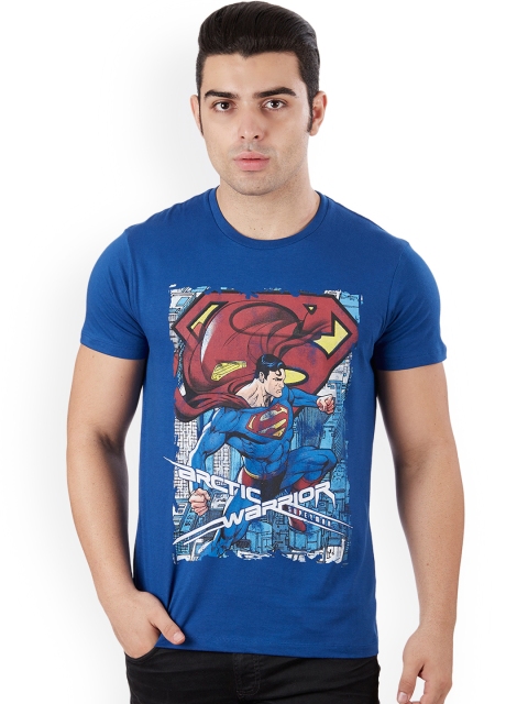 

Free Authority Men Superman Printed T-shirt, Blue