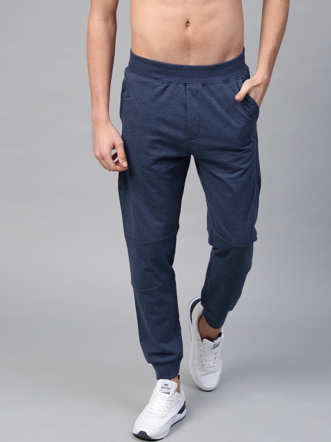 

HRX by Hrithik Roshan Men Navy Blue Solid Joggers