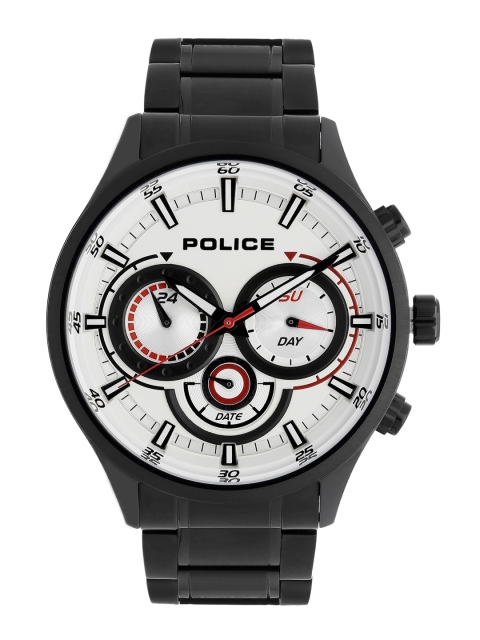 

Police Men White Analogue Watch PL15412JSB04M