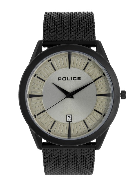 

Police Men Cream-Coloured & Grey Analogue Watch PL15305JSB79MM