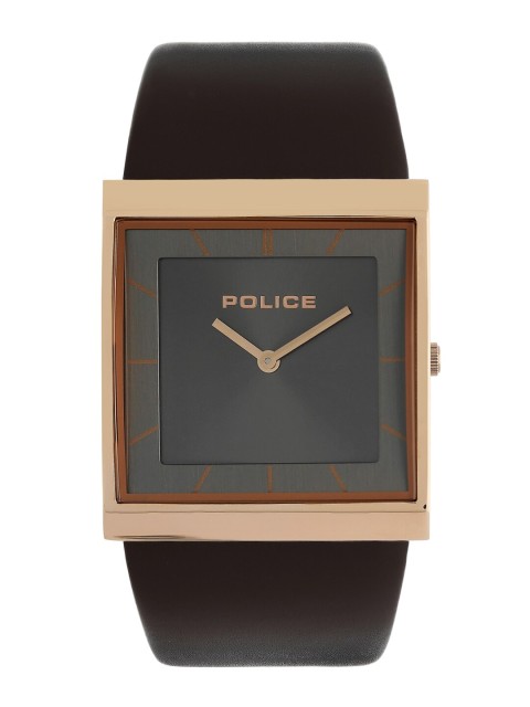 

Police Men Black Analogue Watch PL15395USR61