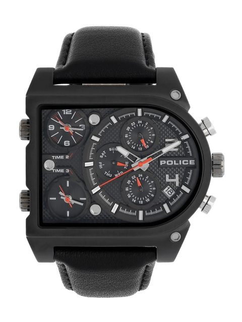 

Police Men Black Analogue Watch PL15379JSB02