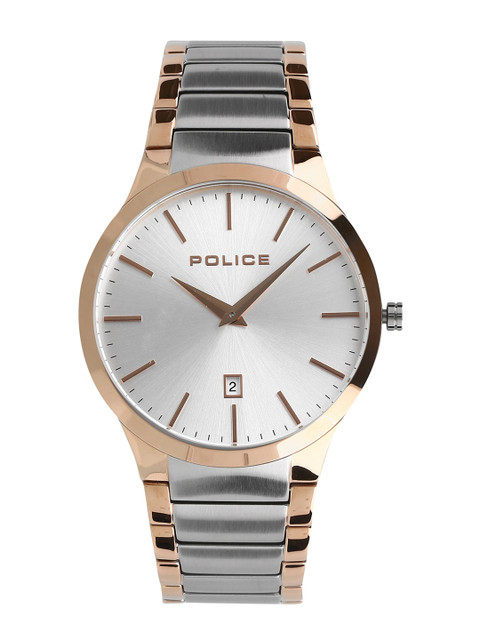 

Police Women Silver-Toned Analogue Watch PL15246JSR04MTR