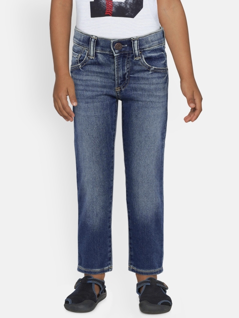 

GAP Boys' Blue Slim Jeans in Supersoft
