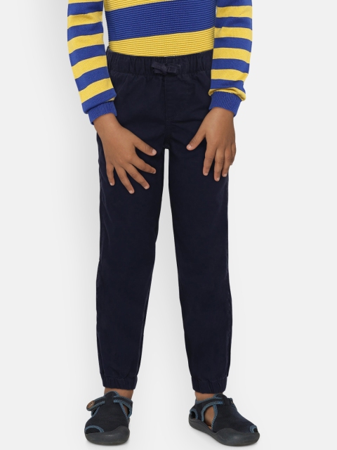 

GAP Boys' Blue Pull-On Canvas Joggers