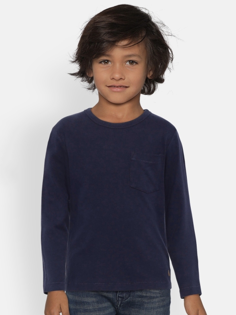 

GAP Boys' Brannan Bear Pocket T-Shirt, Blue