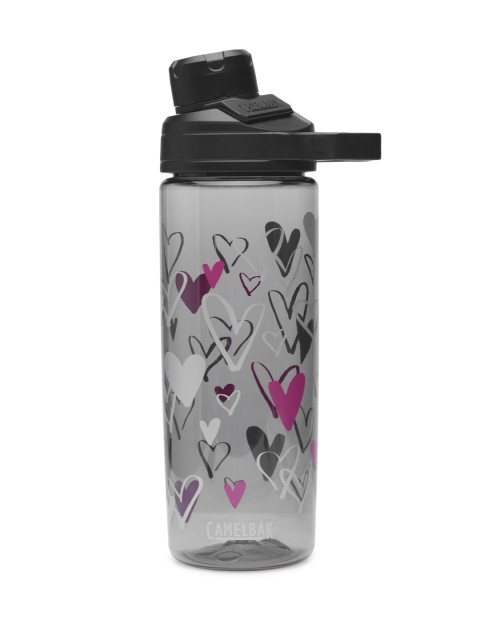 

Camelbak Unisex Charcoal Black Printed Chute Mag Water Bottle 600 ml