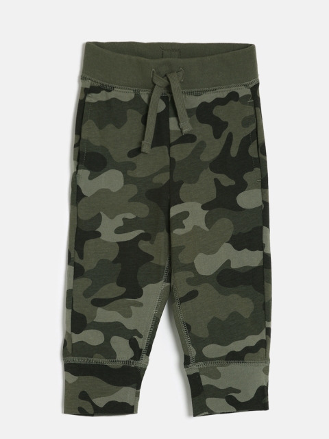 

GAP Baby Boys' Olive Green Pull-On Camo Joggers