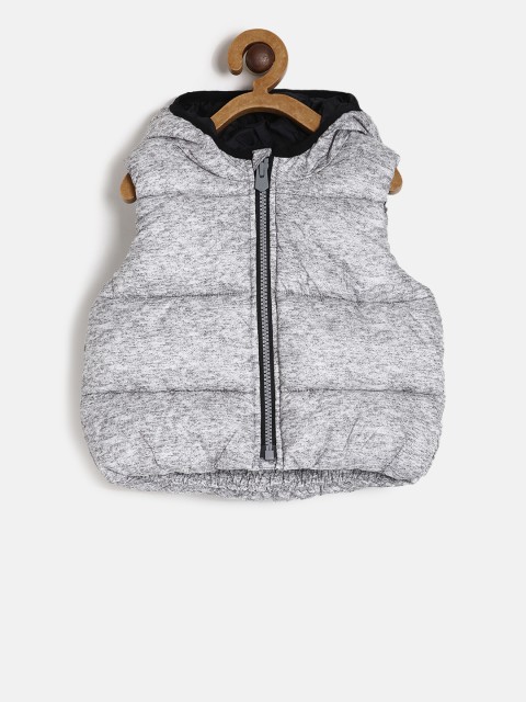 

GAP Boys' Grey ColdControl Max Puffer Vest