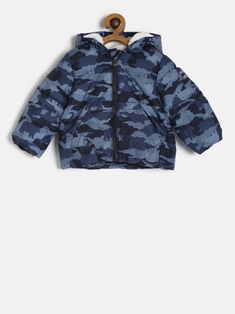 

GAP Boys' Blue Camo Print Warmest Puffer Jacket