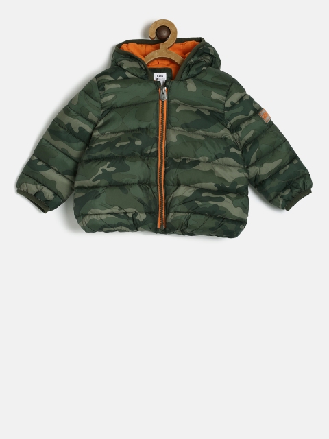 

GAP Boys' Olive Green ColdControl Lite Critter Puffer Jacket