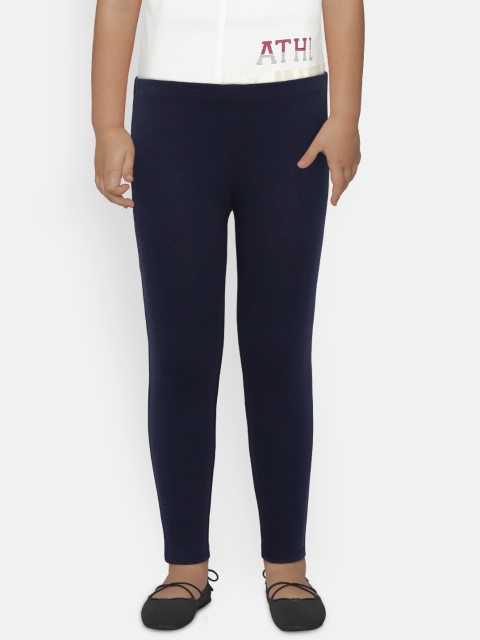 

GAP Girls' Navy Blue Leggings in Stretch Jersey