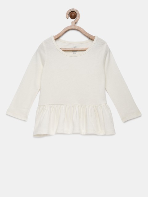 

GAP Girls' White Print Tunic Top
