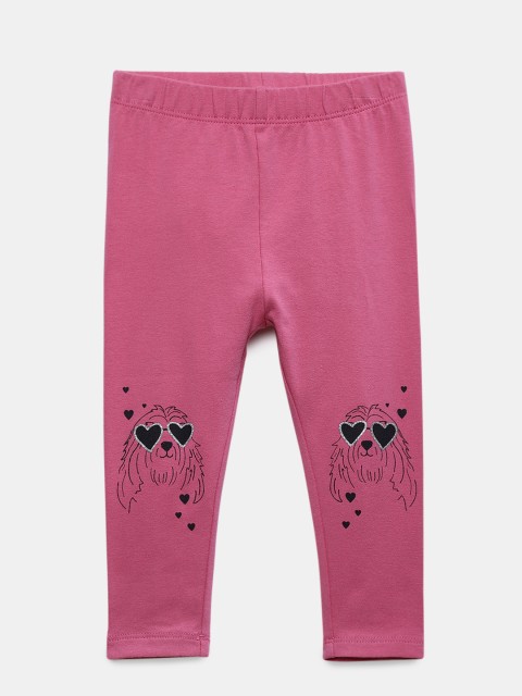 

GAP Girls' Pink Print Leggings in Stretch Jersey