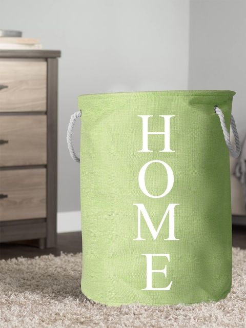 

Story@home Unisex Green Printed Foldable Laundry Bag
