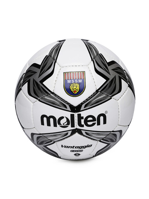 

molten Unisex White & Black FV 1700 K Printed Football