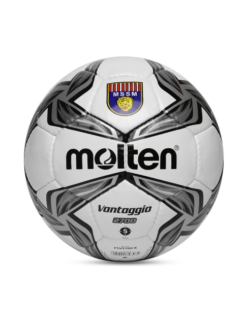 

molten Unisex White & Black FV 2700 K Printed Football