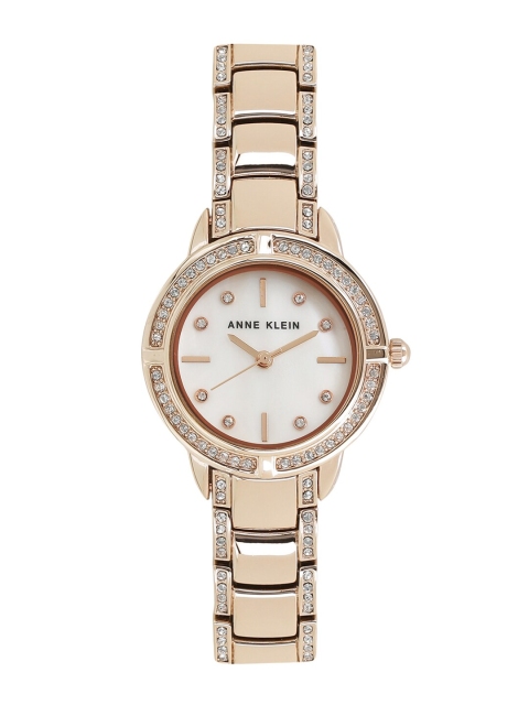 

ANNE KLEIN Women White Analogue Watch AK2976MPRG