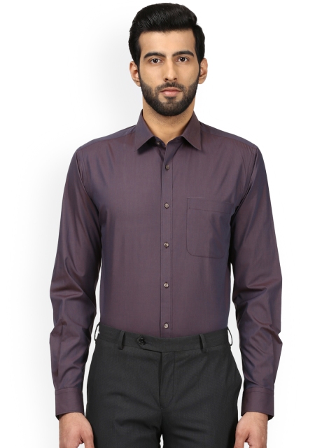 

Raymond Men Purple Slim Fit Solid Formal Shirt