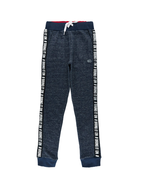 

Ajile by Pantaloons Boys Grey Printed Straight Fit Joggers