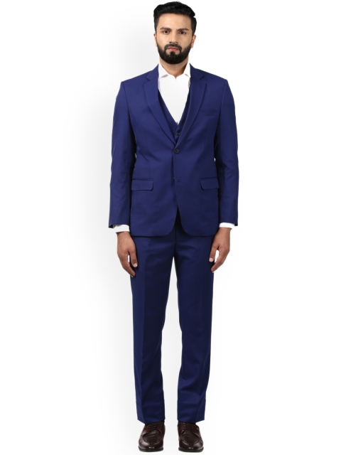 

Raymond Men Blue Contemporary Fit Single-Breasted Formal Suit