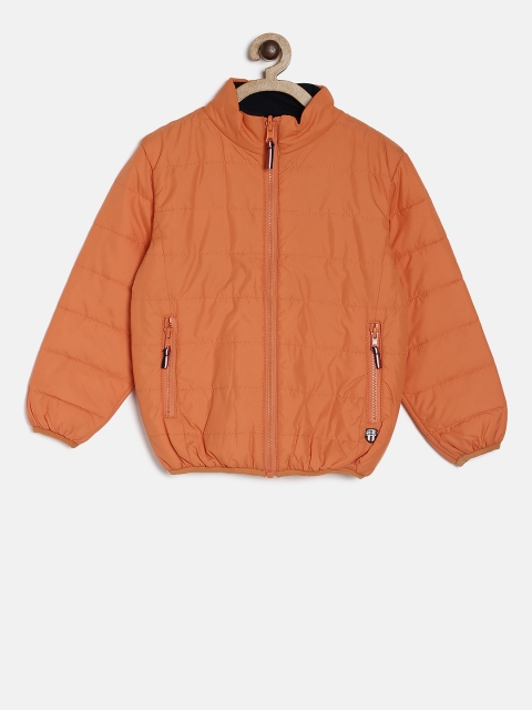 

Duke Boys Orange Solid Reversible Puffer Jacket
