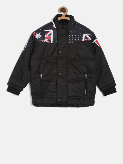 

Duke Boys Black Printed Bomber Jacket