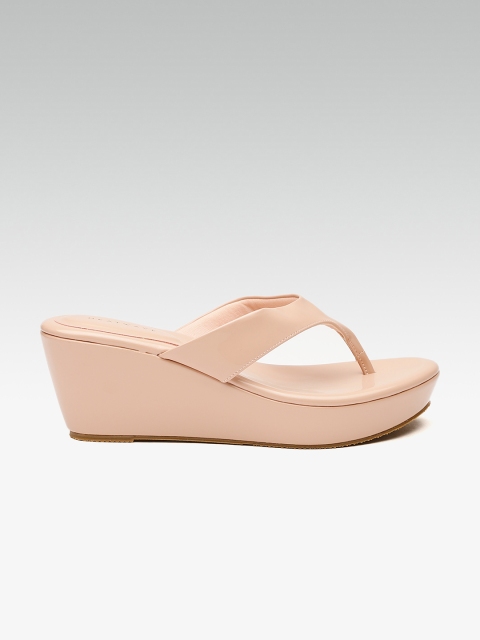 

HEATWAVE Women Dusty Pink Solid Heels