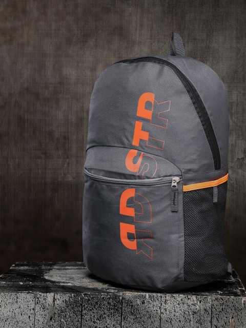 

Roadster Women Grey Brand Logo Backpack
