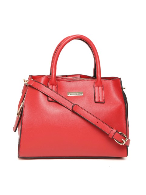 

DressBerry Red Solid Handheld Bag
