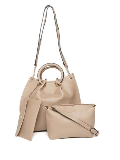 

DressBerry Set of 3 Handbags, Beige