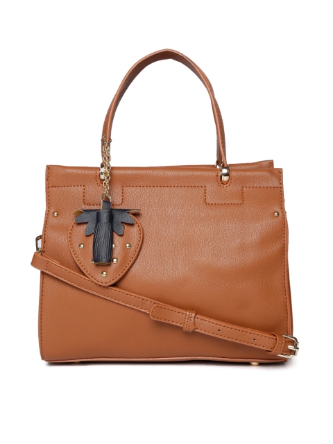 

DressBerry Brown Solid Handheld Bag