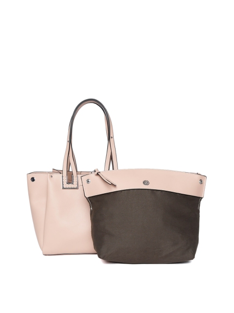 

DressBerry Pink Solid Shoulder Bag