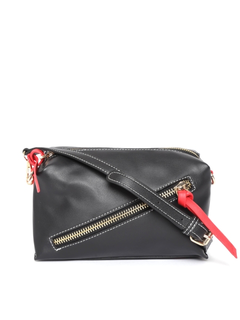 

DressBerry Black Solid Sling Bag