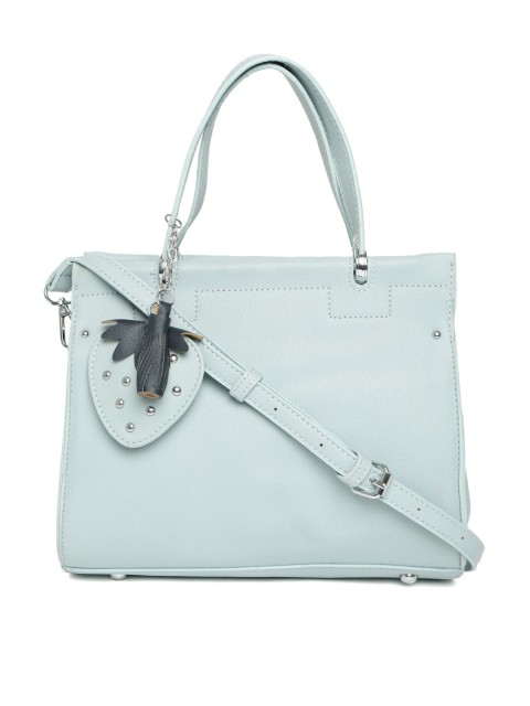 

DressBerry Blue Solid Handheld Bag