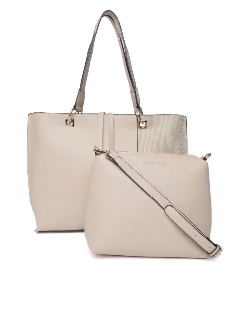 

DressBerry Set of 2 Beige Handbags