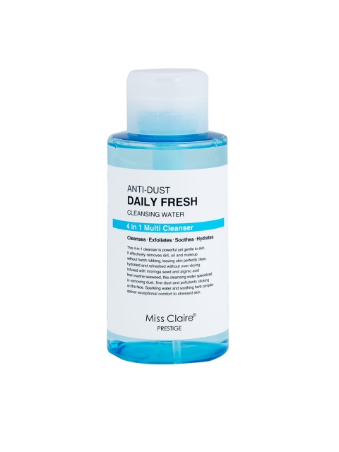 

Miss Claire Anti-Dust Daily Fresh Cleansing Water 400 ml, Blue