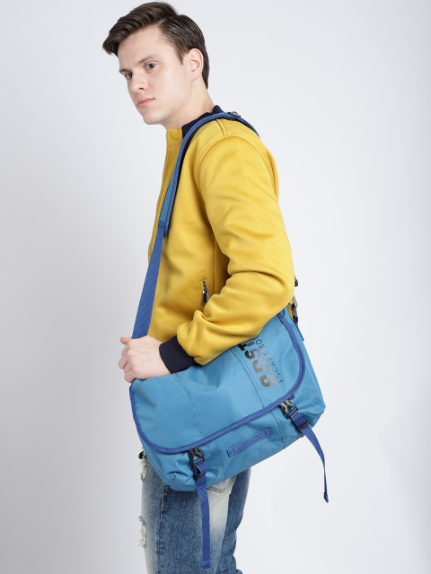 

Roadster Unisex Blue Solid Messenger Bag