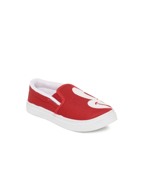 

Disney Boys Red Slip On Sneakers