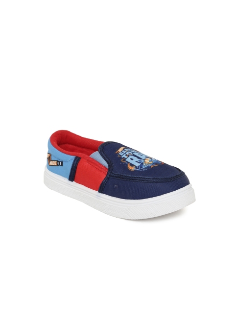 

Hot Wheels Boys Blue & Red Colourblocked Sneakers