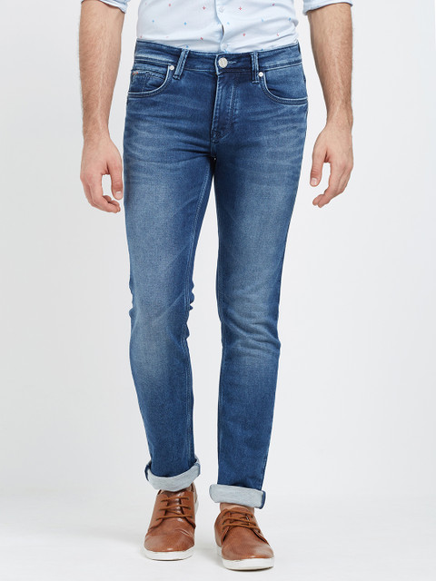 

Lawman pg3 Men Blue Slim Fit Mid-Rise Clean Look Jeans