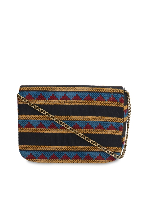 

Diwaah Multicoloured Embroidered Clutch, Multi