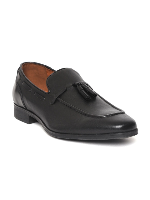 

Tresmode Men Black Semiformal Slip-Ons